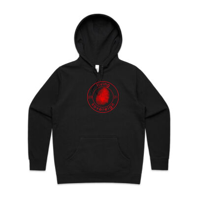 living sovereign 2021 - Womens Stencil Hood Thumbnail
