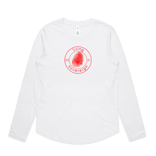 living sovereign 2021 - Womens Curve Longsleeve Tee Thumbnail