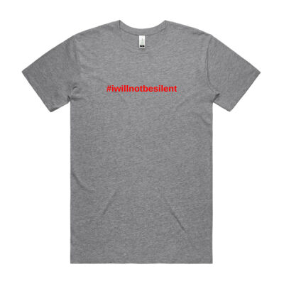 #iwillnotbesilent - Mens Staple Organic Tee Thumbnail