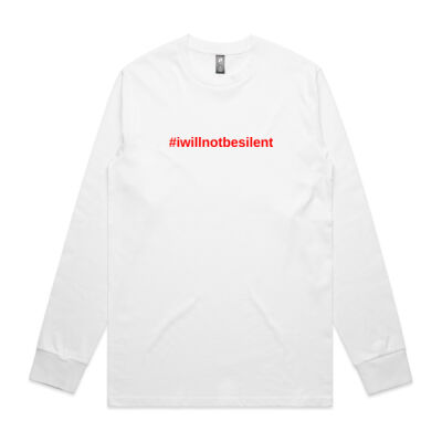 #iwillnotbesilent - Mens Classic Long Sleeved Tee Thumbnail